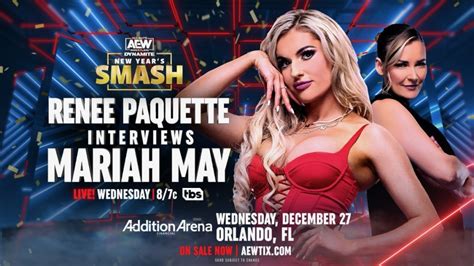 Mariah May Segment Added To 12/27 AEW Dynamite