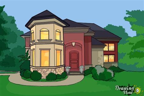 My Dream House Drawing For Kids Dream Drawing House Kids Drawings Easy Paintingvalley Simple ...