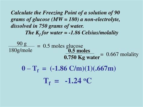 PPT - Freezing Point Depression PowerPoint Presentation - ID:3488034