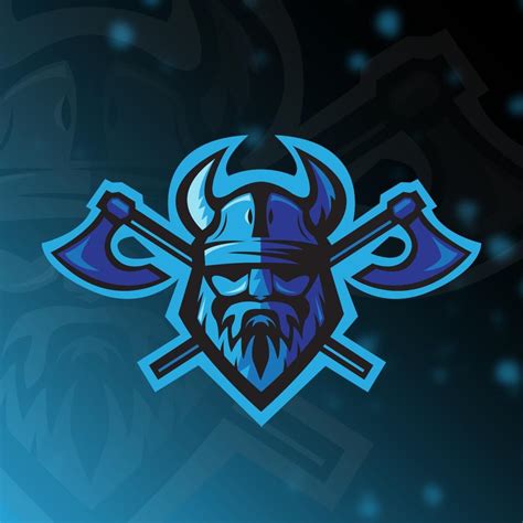 Viking eSports team logo I created recently logodesign