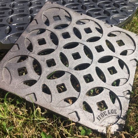 Decorative Gully Drainage & Manhole Covers - Lateral Design Studio