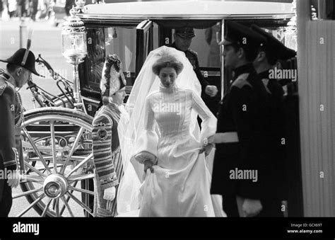 Royalty - Princess Anne and Captain Mark Phillips Wedding - London ...