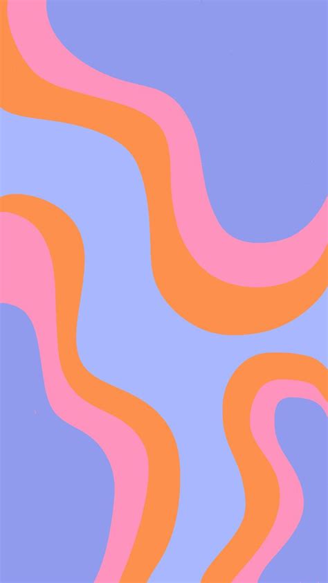 Pink, blue, purple and orange wallpaper💙💗🧡💜 | Iphone wallpaper preppy ...