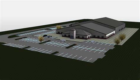 LOD-300-Model-Complete-3D-Architectural-Revit-Model-with-Parking_Industrial-Project_Revit ...