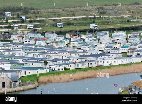 parkdean west bay holiday park dorset england uk Stock Photo - Alamy