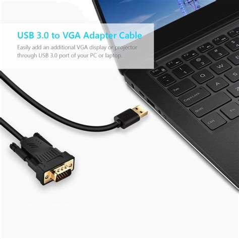 USB 3.0 To VGA Adapter Cable – HAMKOT