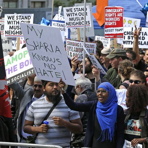 'Anti-Sharia' Marchers Met With Counter-Protests Around The Country ...