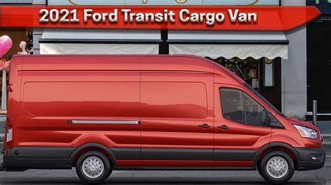 2021 Ford Transit Cargo Van | Configuration options, dimensions, Sync3 ...