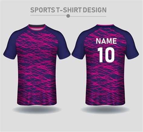 Premium Vector | Sports jersey and t shirt template