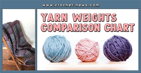 Yarn Weights Comparison Chart - Crochet News