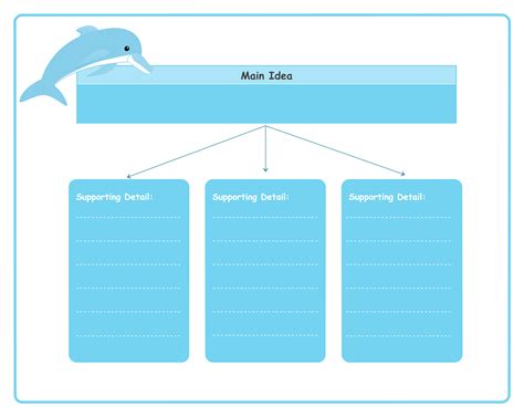 Main Idea Graphic Organizer Examples & Templates | EdrawMax