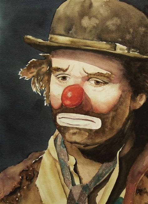 Sad Clown Painting at PaintingValley.com | Explore collection of Sad ...