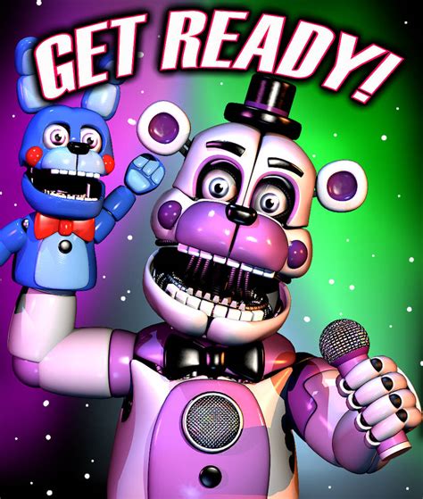 FNAF SL Funtime Freddy Get Ready Poster by MrNurpy on DeviantArt