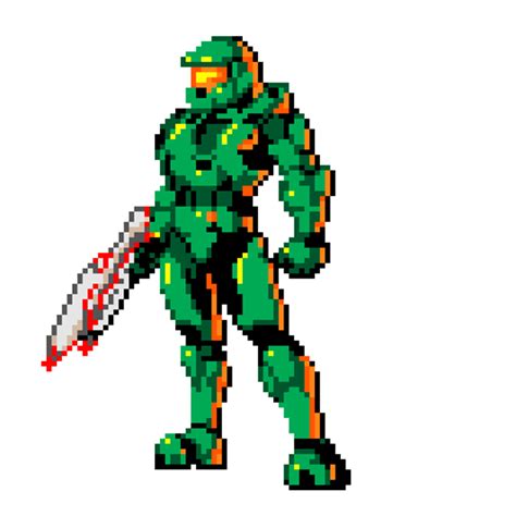 Master Chief! | Pixel Art | Pinterest | Master chief