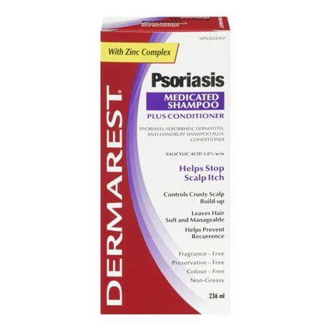 Dermarest Psoriasis Medicated Shampoo Plus Conditioner – McKnights Pharmacy