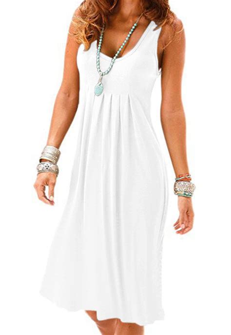 White Cotton Summer Dresses – The Dress Shop