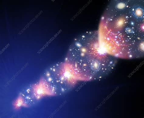 Oscillating universe theory, artwork - Stock Image - F039/9770 ...