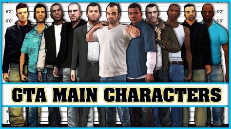 GTA Games: Ranking all the main characters from worst to best