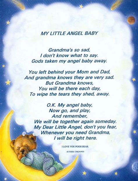 little angels poem | THISIS ONE OF TWO POEMS THAT ARE MY FAVORITES. THEY SAY SOME OF THE ...