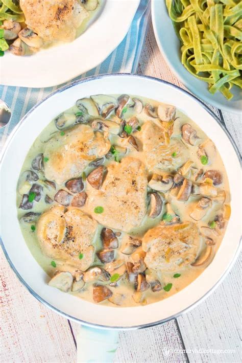 Turkey Cutlets with Mushroom Gravy