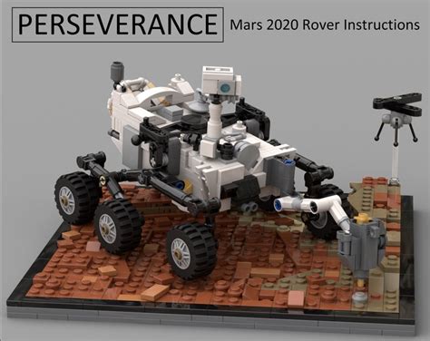 Perseverance Mars Rover Lego Model Instructions | Etsy