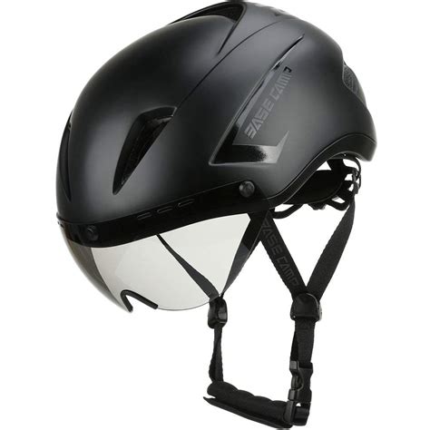 Base Camp Bike Helmet with Visor,Adult Bike Helmets with Detachable Shield Visor Goggles,Cycling ...