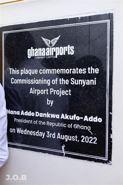 Sunyani Airport Commissioning - BRCC