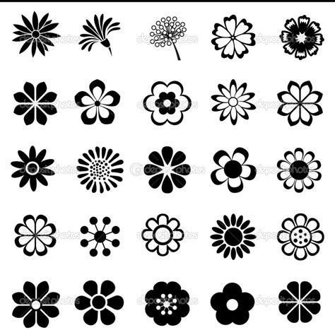 Pin by Tabatha Rogers on Creative Art Crafts | Vector flowers, Flower icons, Flower drawing