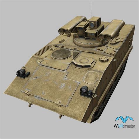 AMX-10P-HOT-3.FR.desert 3D Model | MVRsimulation