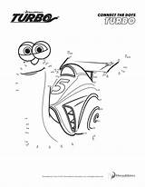 Turbo Coloring Pages Colouring Burn Movie Snail Disney Racing Sheet  sketch template