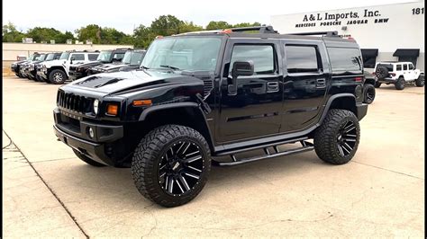 2008 Hummer H2 SUV Luxury Adventure - Black-Ops - YouTube