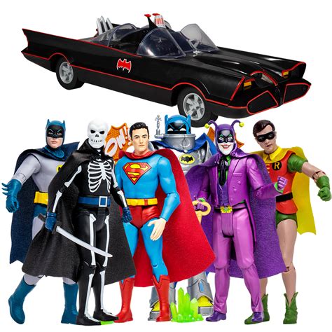 BATMAN '66 Figures From McFarlane Toys Are A Retro Delight, 59% OFF