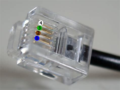 China Rj11 Modular Plug Telephone Connector - China Rj11 Modular Plug ...