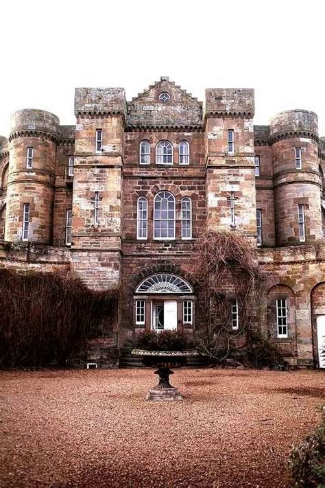 Seton Castle, in East Lothian, Scotland, is a castellated late-Georgian house was built from ...