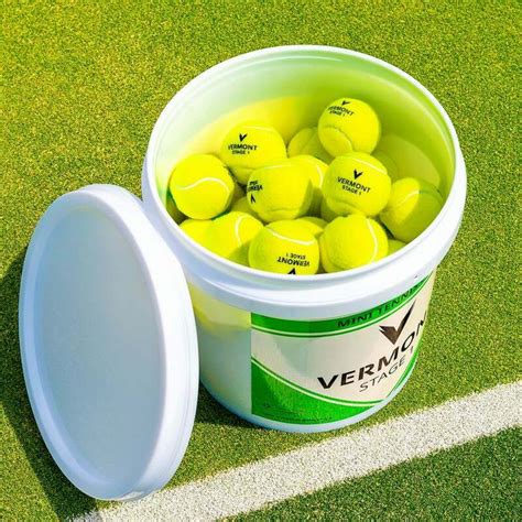 Vermont Mini Green Tennis Balls [Stage 1] | Net World Sports