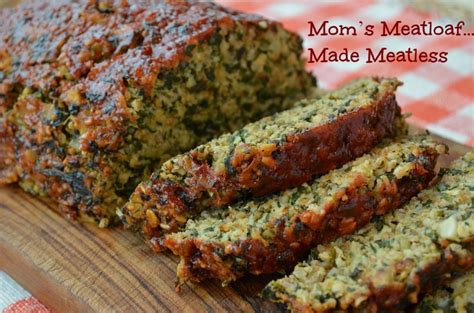 Mom’s Meatloaf Made Meatless