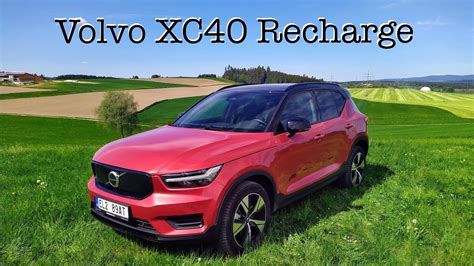 Volvo XC40 Recharge Pure Electric CZ test - YouTube
