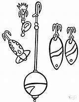 Fishing Pole Coloring Pages sketch template