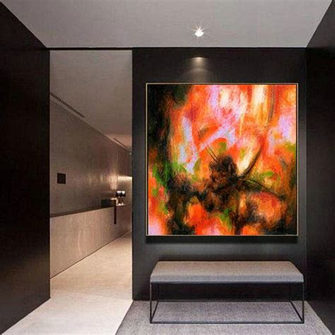 LargeWall Art Original Abstract Painting for Decor Contemporary Wall ...