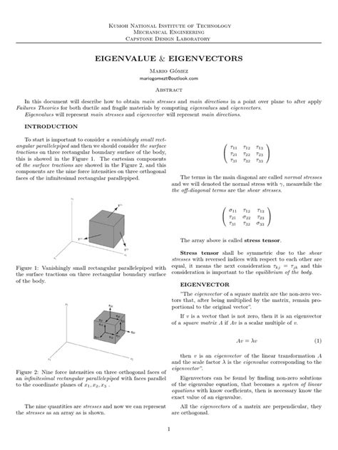 Eigenvalue | PDF | Eigenvalues And Eigenvectors | Matrix (Mathematics)