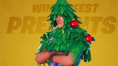 Fortnite tree skin: how to get the Christmas tree skin in Fortnite