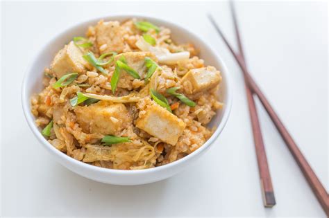 Tofu Kimchi Fried Rice | Cook Smarts