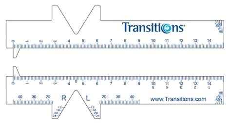 Printable Pupillary Distance Ruler - Printable Templates