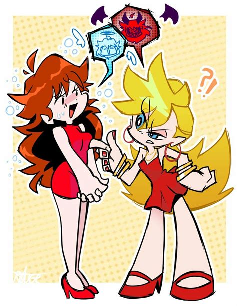 Angel and...Devil? | Panty and stocking anime, Cute drawings, Cool drawings