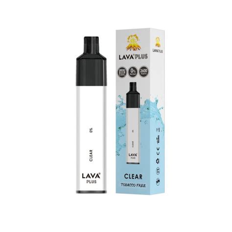 Lava Plus Vape 2600 Puff - Clear