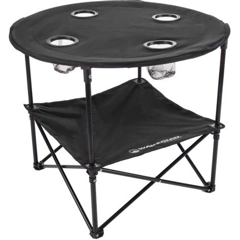 Wakeman Outdoors Folding Camping Table, Black : Target