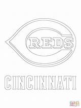 Cincinnati Reds Logo coloring Page  Free Printable Coloring Pages sketch template