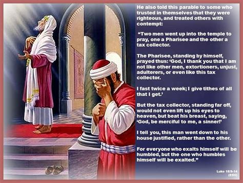 parable of the pharisee and the tax collector images - Pok Brothers