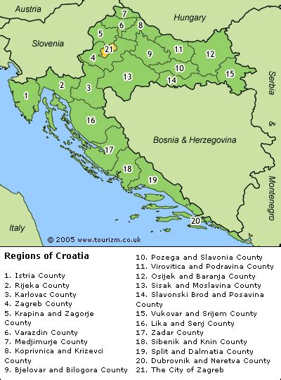 Varazdin Croatia Map