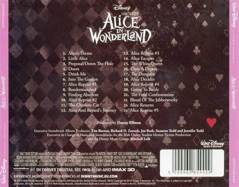 Film Music Site - Alice in Wonderland Soundtrack (Danny Elfman) - Walt Disney Records (2010)